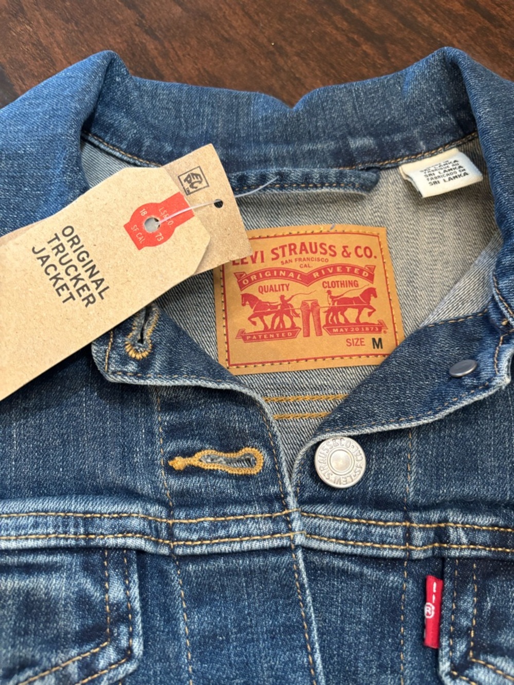 Levi's Women’s Blue Denim Trucker Jacket